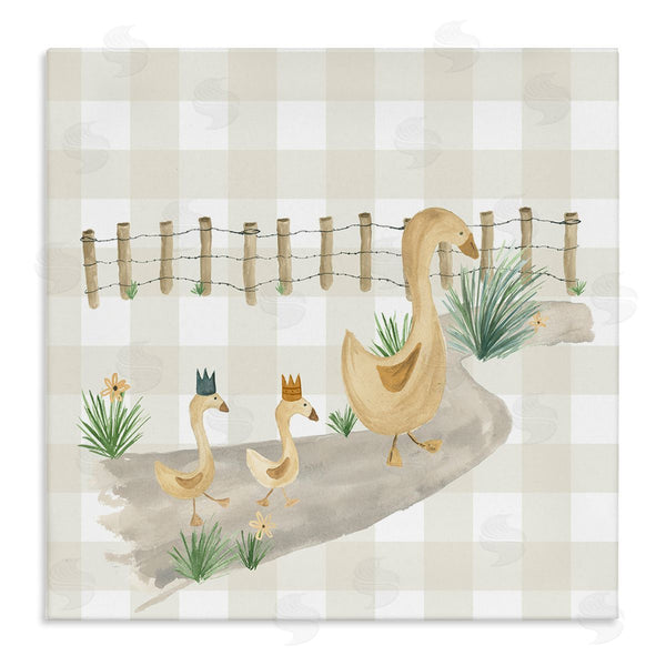 stupell industries Lucille Price | Duck Family Strolling Wall Art