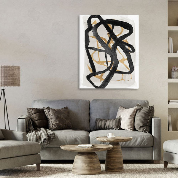 Stupell Industries Lucille Price | Expressive Hindsight In Black Wall Art