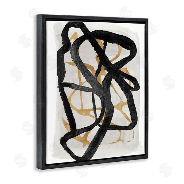 Stupell Industries Lucille Price | Expressive Hindsight In Black Wall Art