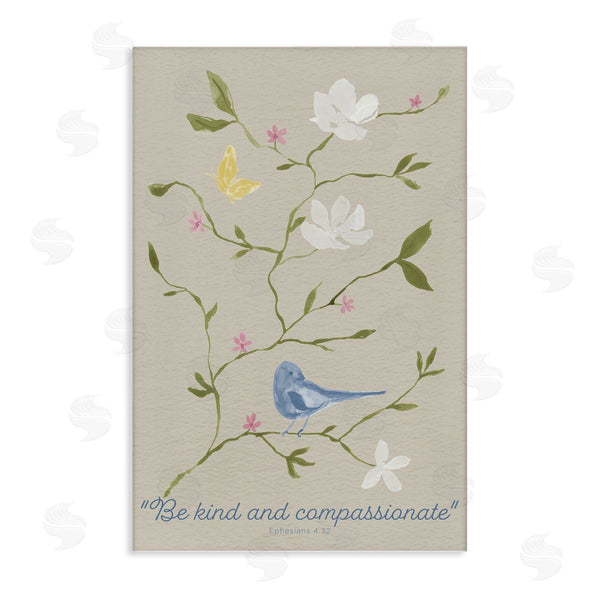 stupell industries Lucille Price | Floral Be Kind & Compassionate