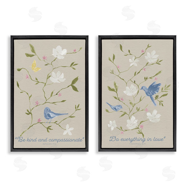 Stupell Industries Lucille Price | Floral Comforting Proverbs