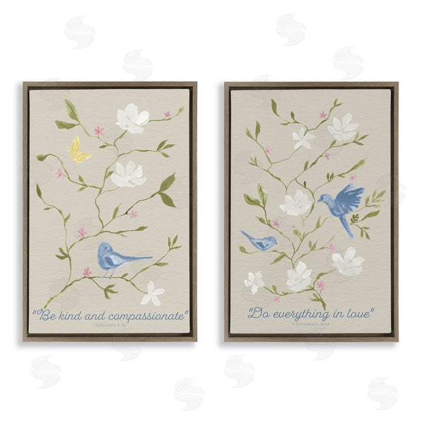 Stupell Industries Lucille Price | Floral Comforting Proverbs