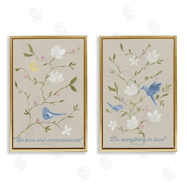 Stupell Industries Lucille Price | Floral Comforting Proverbs