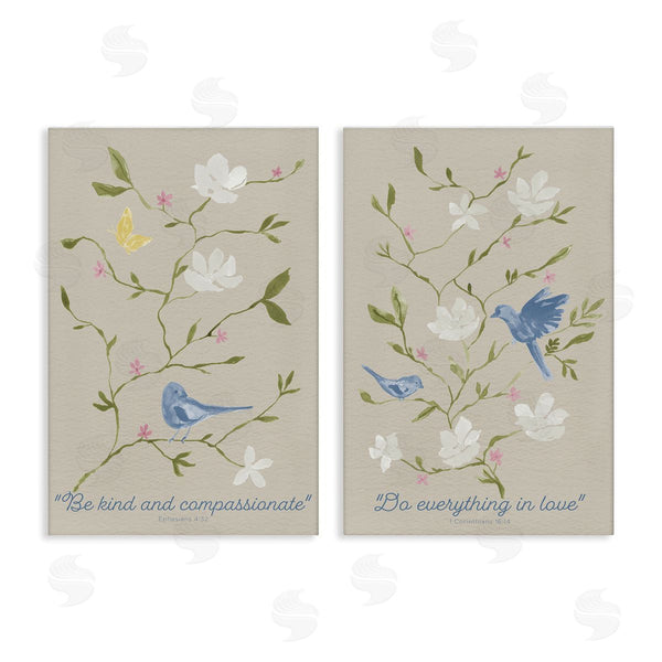 stupell industries Lucille Price | Floral Comforting Proverbs