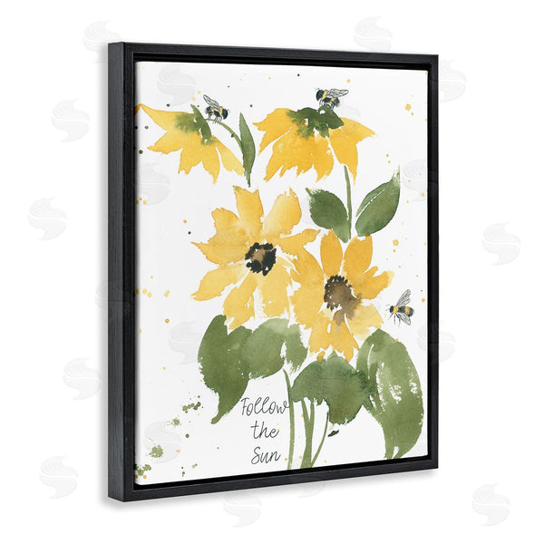 Stupell Industries Lucille Price | Follow The Sun Phrase