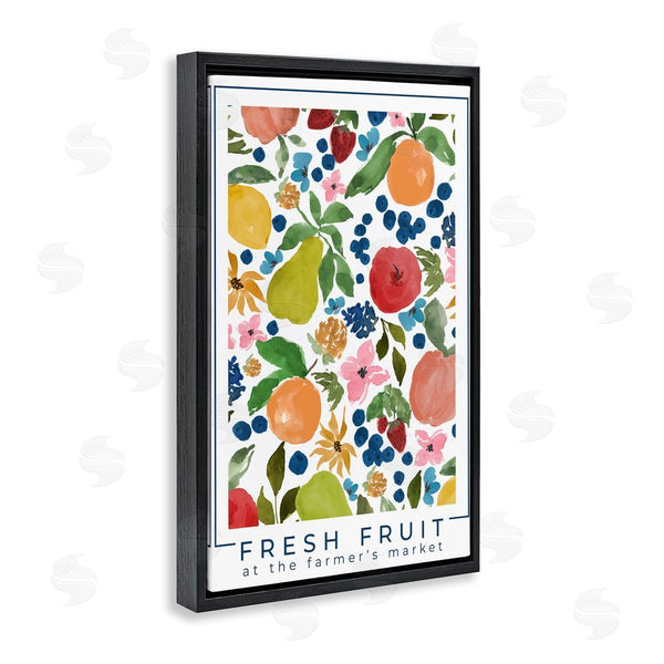 Stupell Industries Lucille Price | Fresh Fruit Market Pattern Wall Art