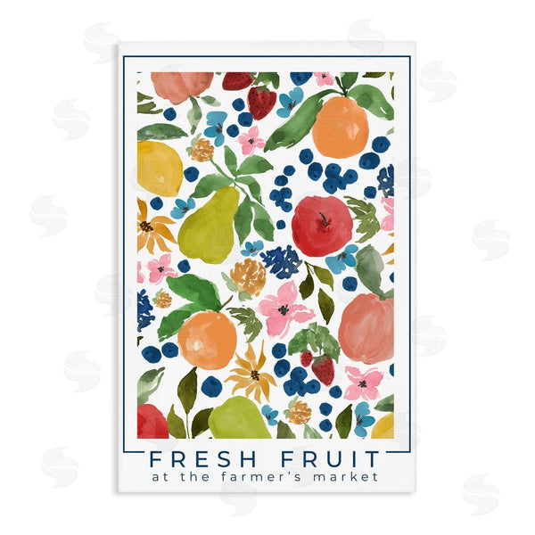 stupell industries Lucille Price | Fresh Fruit Market Pattern Wall Art