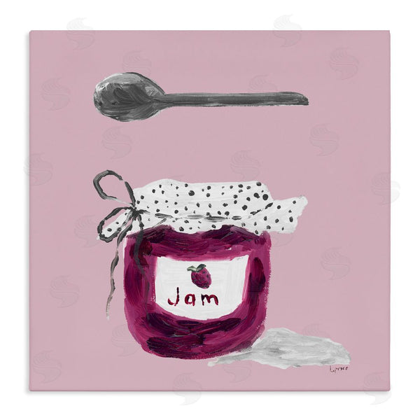 stupell industries Lucille Price | Jam Jar over Blush Wall Art