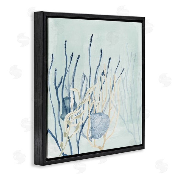 Stupell Industries Lucille Price | Layered Seashells Coral Underwater Wall Art