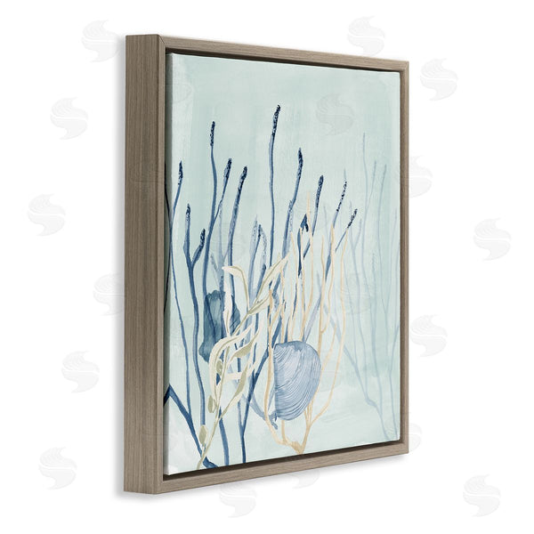 Stupell Industries Lucille Price | Layered Seashells Coral Underwater Wall Art