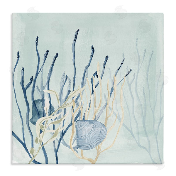 stupell industries Lucille Price | Layered Seashells Coral Underwater Wall Art