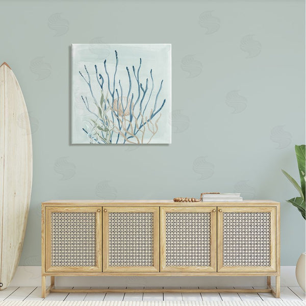 Stupell Industries Lucille Price | Layered Water Sea Life Coral Wall Art
