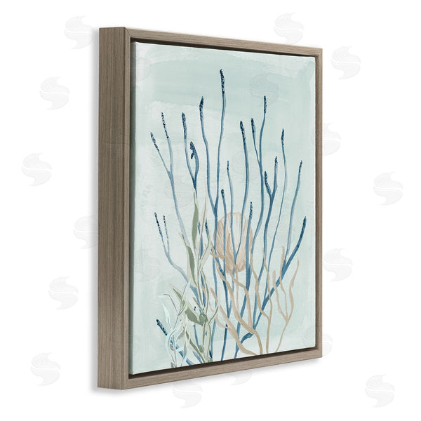 Stupell Industries Lucille Price | Layered Water Sea Life Coral Wall Art