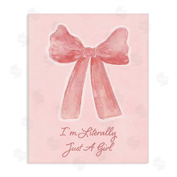 stupell industries Lucille Price | Literally Just A Girl Wall Art