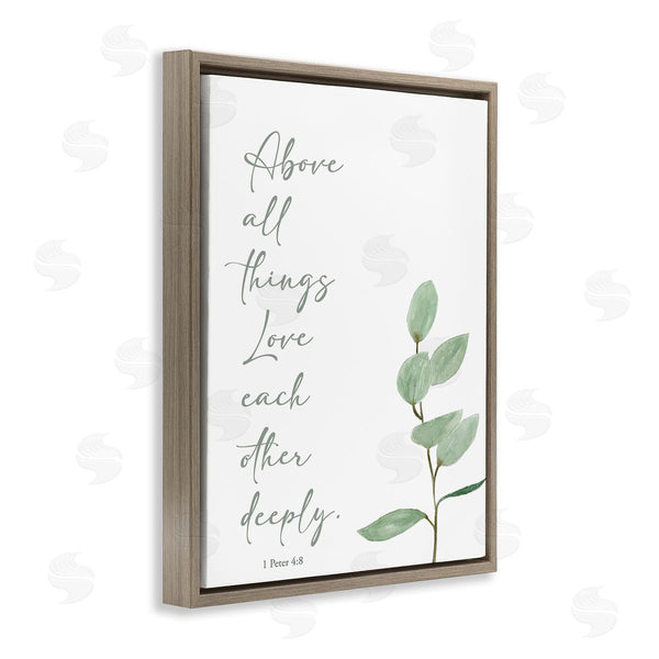 Stupell Industries Lucille Price | Love Each Other Deeply