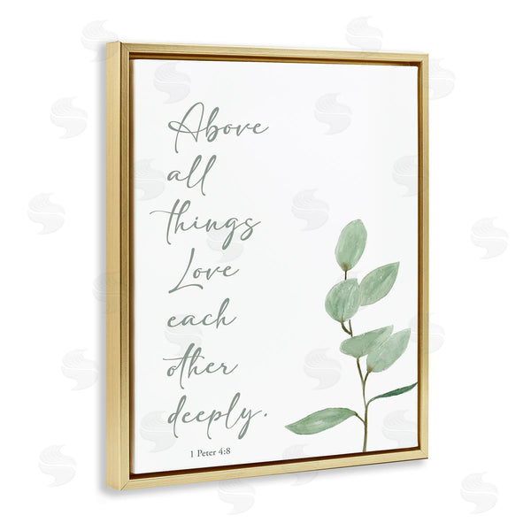 Stupell Industries Lucille Price | Love Each Other Deeply