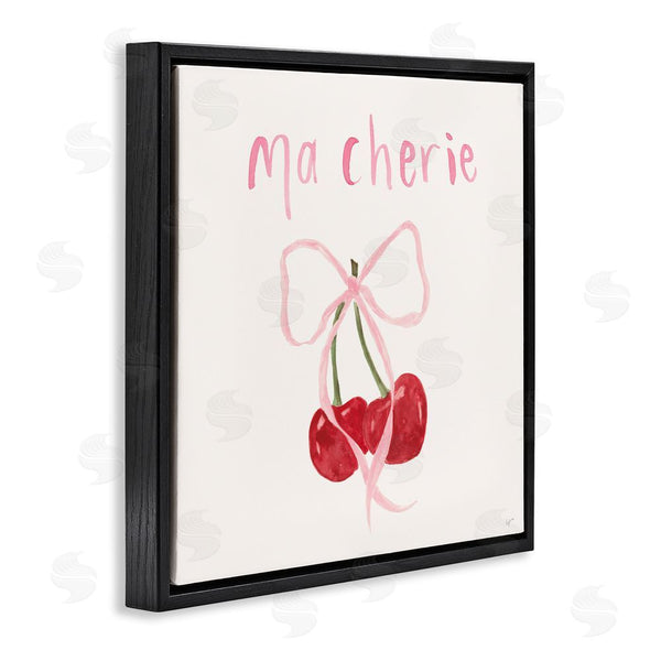 Stupell Industries Lucille Price | Ma Cherie Ribboned Cherries Wall Art