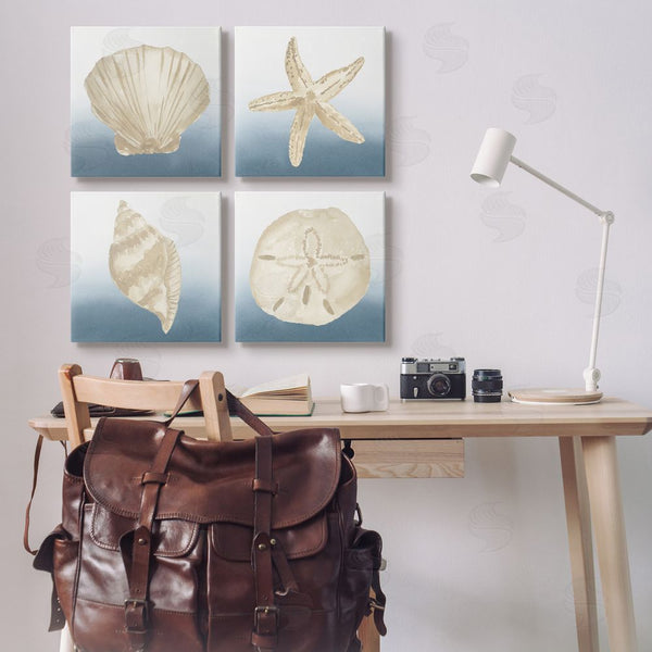 Stupell Industries Lucille Price | Maritime Seashells Ocean Beach Life Wall Art