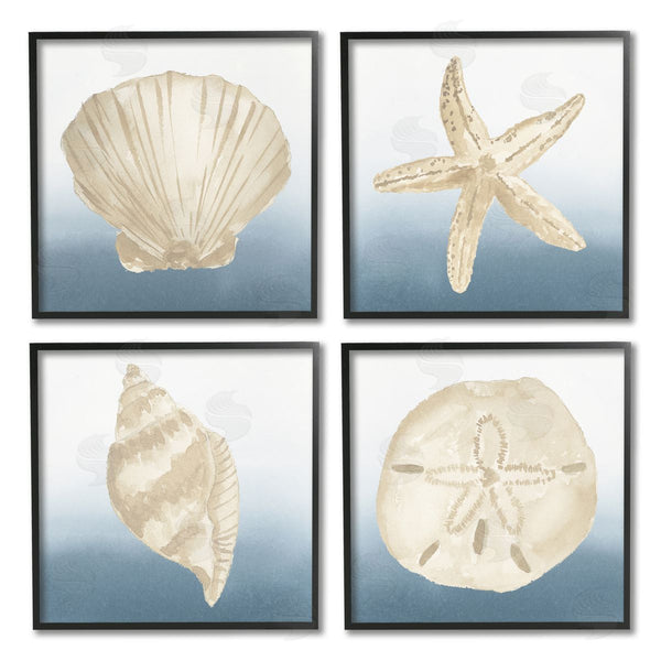 Stupell Industries Lucille Price | Maritime Seashells Ocean Beach Life Wall Art