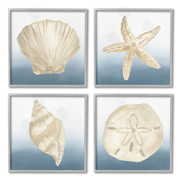 Stupell Industries Lucille Price | Maritime Seashells Ocean Beach Life Wall Art
