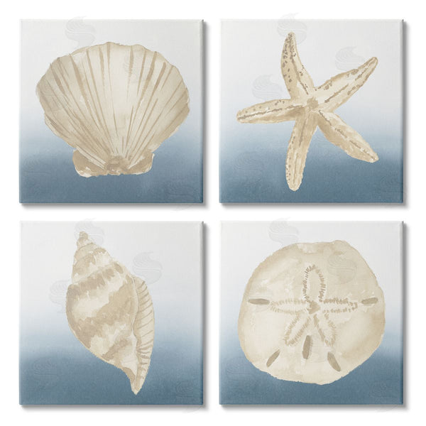 stupell industries Lucille Price | Maritime Seashells Ocean Beach Life Wall Art
