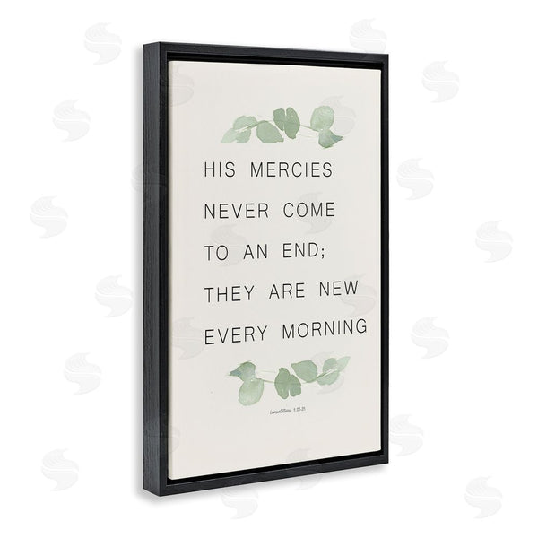 Stupell Industries Lucille Price | Mercies New Every Morning Wall Art