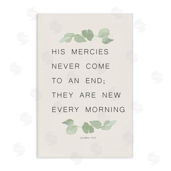 stupell industries Lucille Price | Mercies New Every Morning Wall Art
