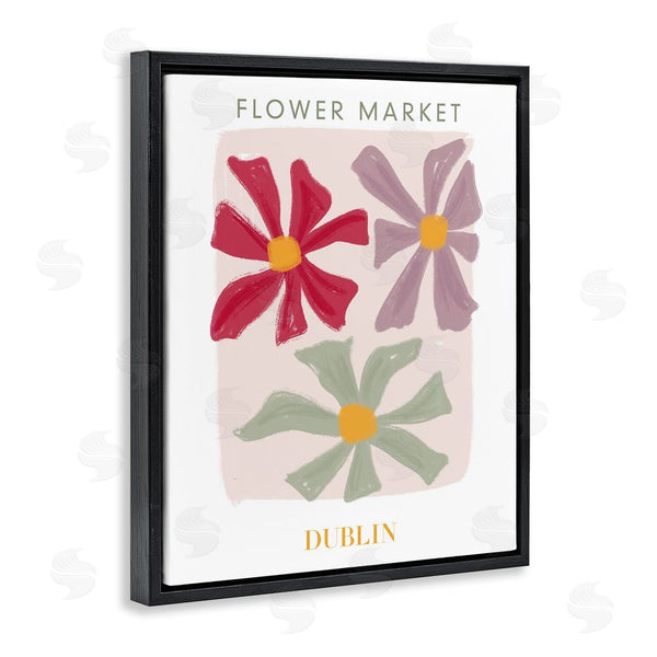 Stupell Industries Lucille Price | Muted Dublin Flower Market Wall Art