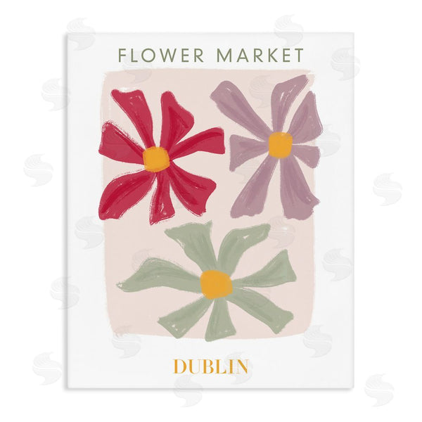 stupell industries Lucille Price | Muted Dublin Flower Market Wall Art