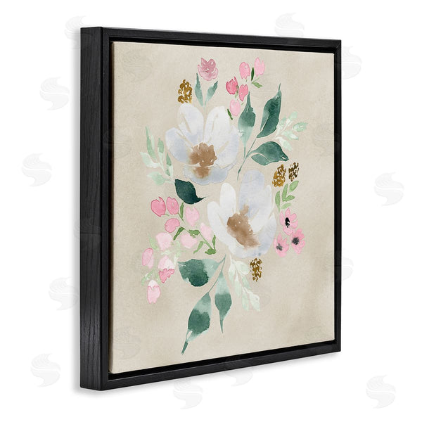 Stupell Industries Lucille Price | Neutral Floral Beauty