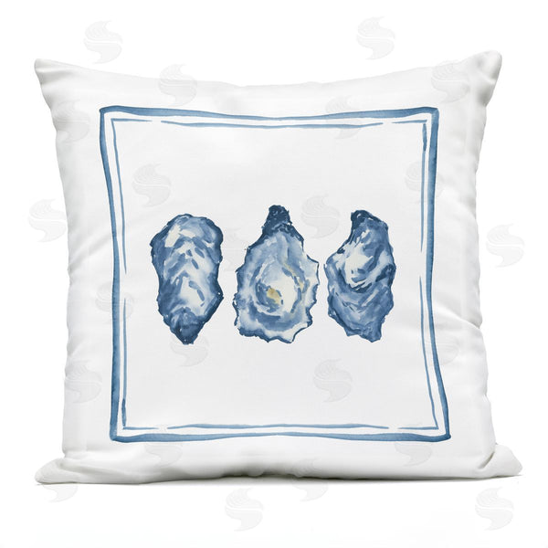 Stupell Industries Lucille Price | Oyster Shell Trio Printed Throw Pillow