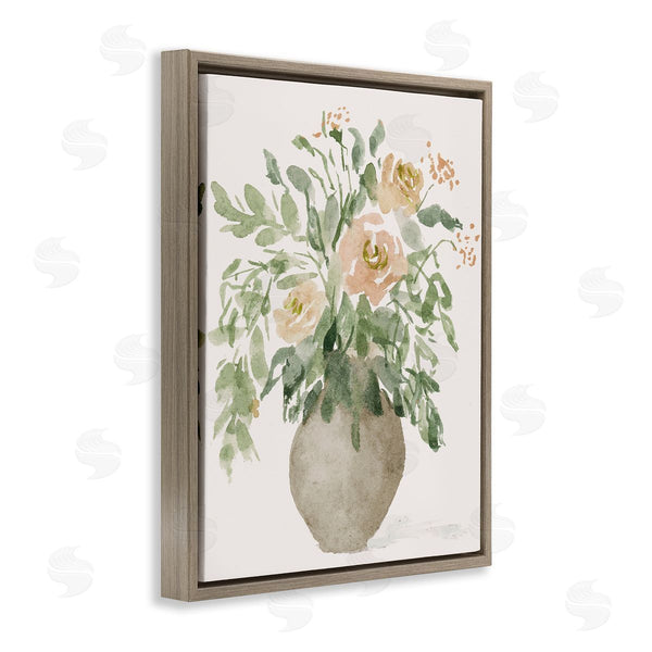 Stupell Industries Lucille Price | Peach Roses Bouquet Wall Art