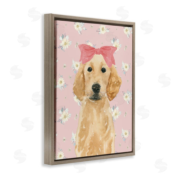 Stupell Industries Lucille Price | Picture Ready Retriever Wall Art