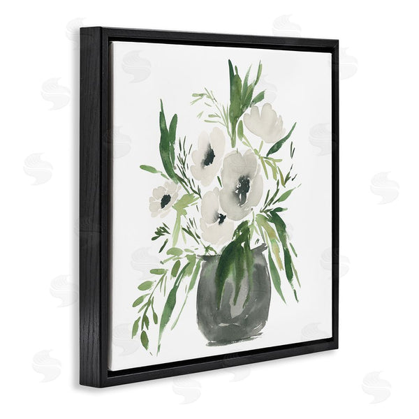 Stupell Industries Lucille Price | Rounded White Anemones Wall Art