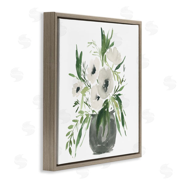 Stupell Industries Lucille Price | Rounded White Anemones Wall Art