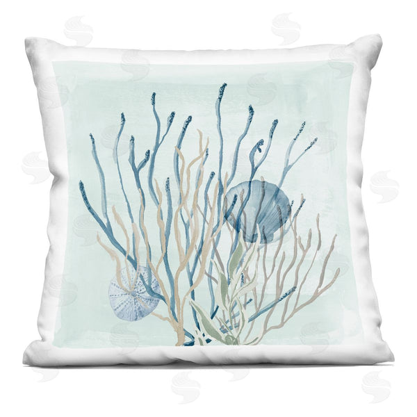 stupell industries Lucille Price | Sea Life Underwater Scene Printed Throw Pillow