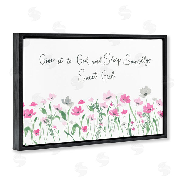 Stupell Industries Lucille Price | Sleep Soundly Sweet Girl Wall Art