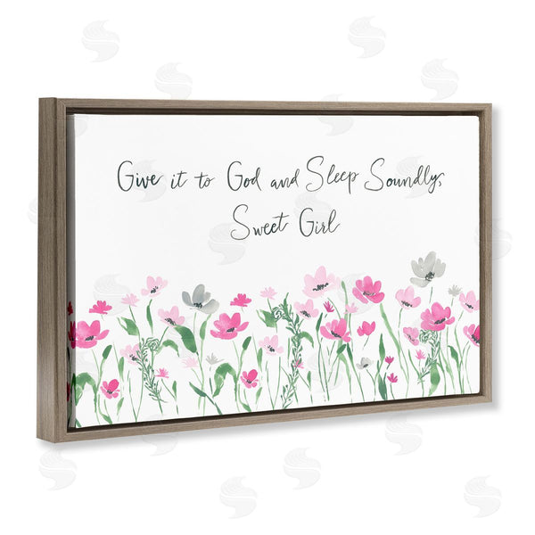 Stupell Industries Lucille Price | Sleep Soundly Sweet Girl Wall Art