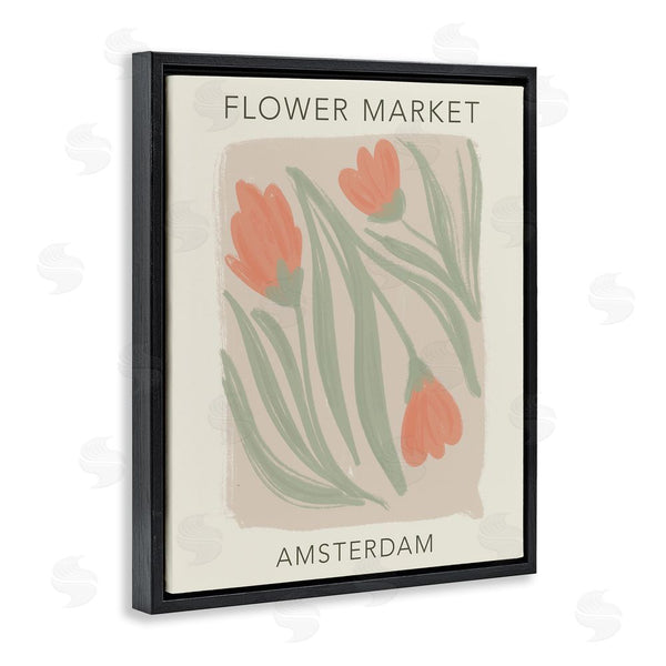Stupell Industries Lucille Price | Soft Amsterdam Flower Market Wall Art