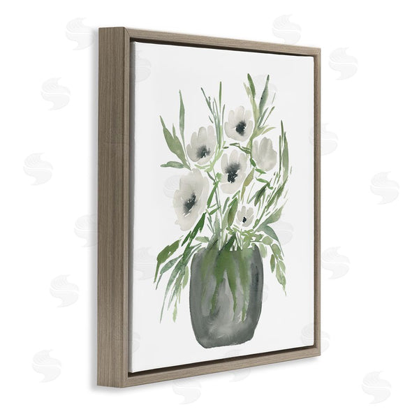 Stupell Industries Lucille Price | Soft White Anemones Wall Art