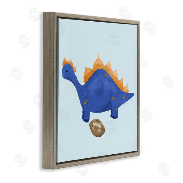 Stupell Industries Lucille Price | Sporty Baby Dino Wall Art