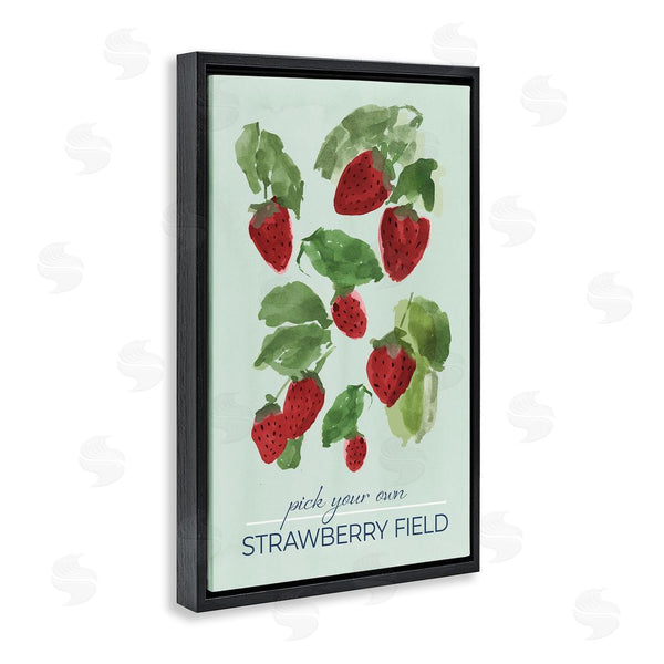 Stupell Industries Lucille Price | Strawberry Field Pick Your Own Wall Art
