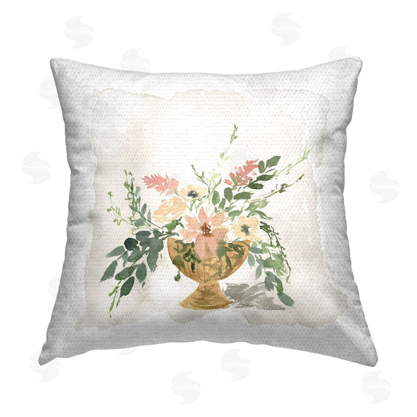 Stupell Industries Lucille Price | Sunday's Best Florals Printed Throw Pillow