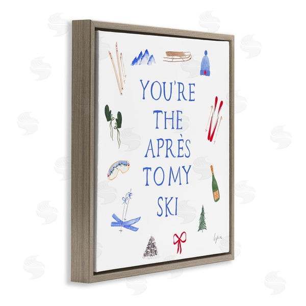 Stupell Industries Lucille Price | You're The Apres To My Ski Wall Art