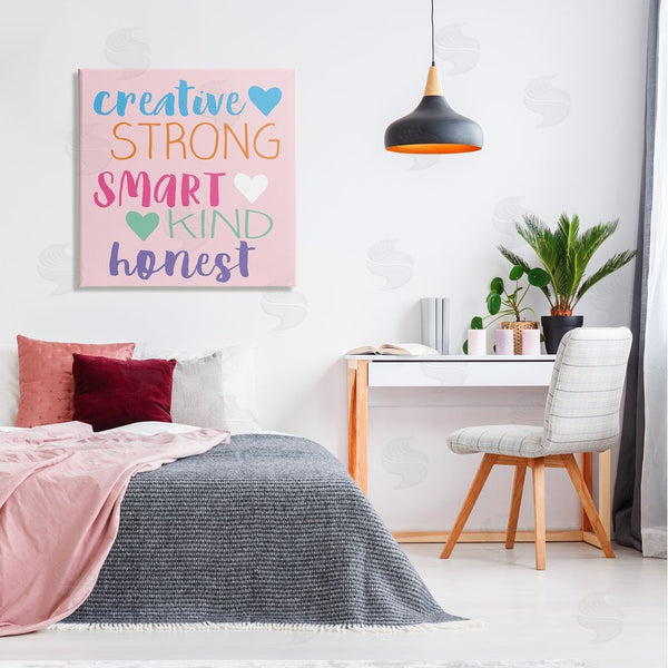 Stupell Industries Lula Bijoux & Co. | Creative Strong Smart Confidence Wall Art