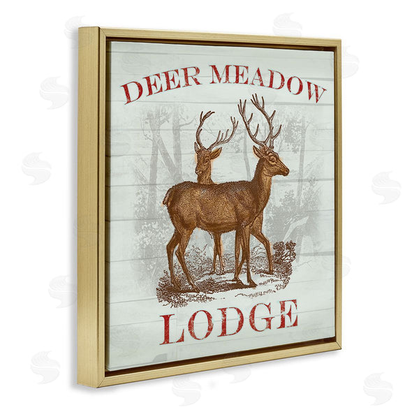 Stupell Industries Lula Bijoux & Co. | Deer Meadow Lodge