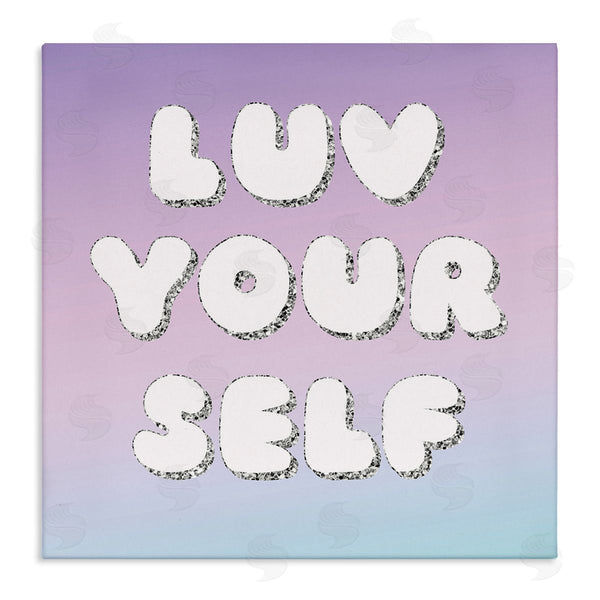 stupell industries Lula Bijoux & co. | Luv Yourself Self Care Phrase Wall Art