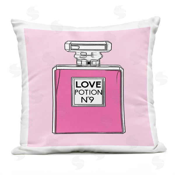 Stupell Industries LulusimonSTUDIO | Love Potion Glam Perfume Printed Throw Pillow