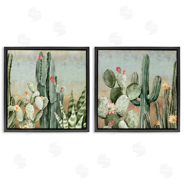 Stupell Industries Luna Mavis | Cactus Blooms Among Thorns