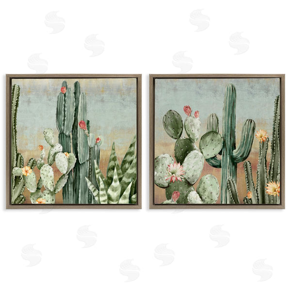 Stupell Industries Luna Mavis | Cactus Blooms Among Thorns
